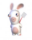 Logo de Rayman contre les Lapins Crétins sur Wii